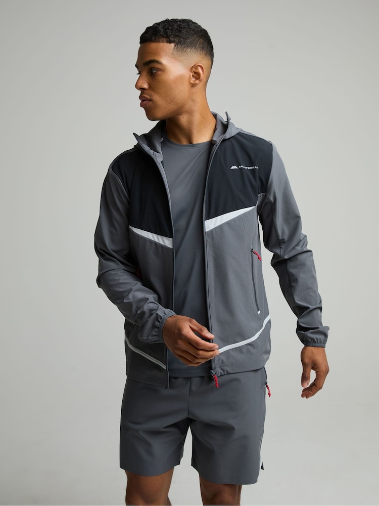Monterrain Grey Defence Windrunner Jacket - Image 1 of 5