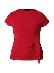 M&Co White Tie Waist Short Sleeve T-Shirt - Image 4 of 5