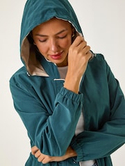 Roman Blue Lightweight Hooded Jacket - Image 6 of 6