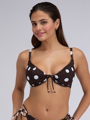 Boux Avenue Ibiza Print Bikini Top - 画像 1 / 5
