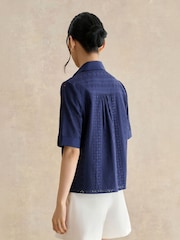 Hobbs Blue Cristie Shirt - Image 2 of 6