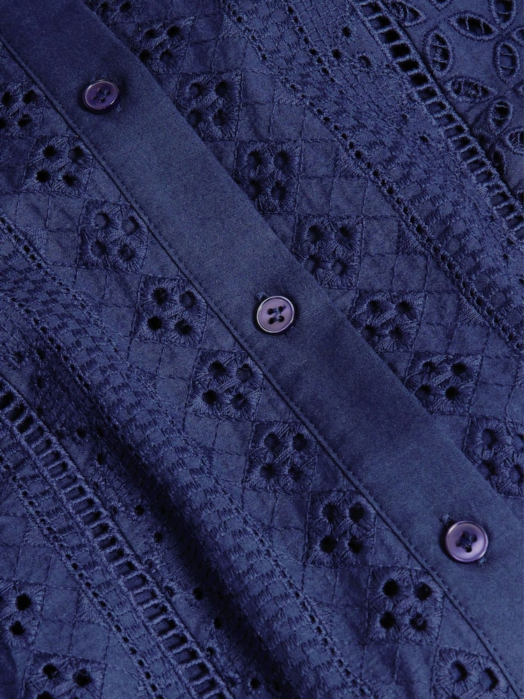 Hobbs Blue Cristie Shirt - Image 6 of 6