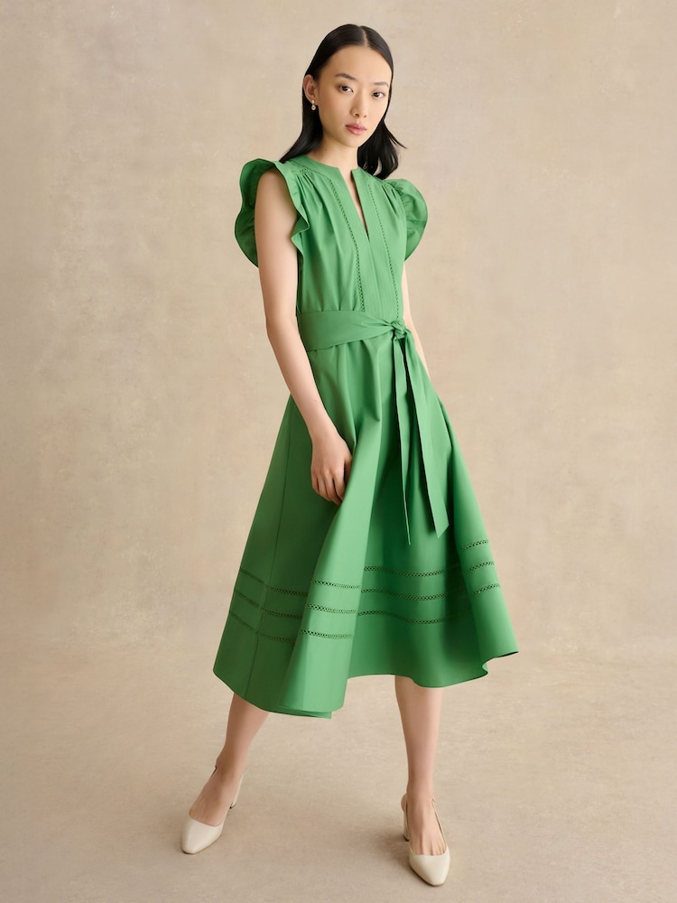 Hobbs Green Vanessa Dress - Image 2 of 5