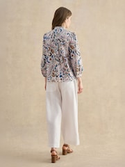 Hobbs White Lillie Trousers - Image 2 of 5