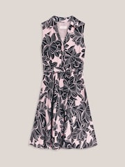 Hobbs Blue Petite Bea Dress - Image 5 of 5