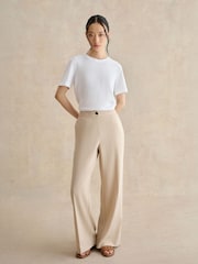 Hobbs Natural Hadley Trousers - Image 1 of 5