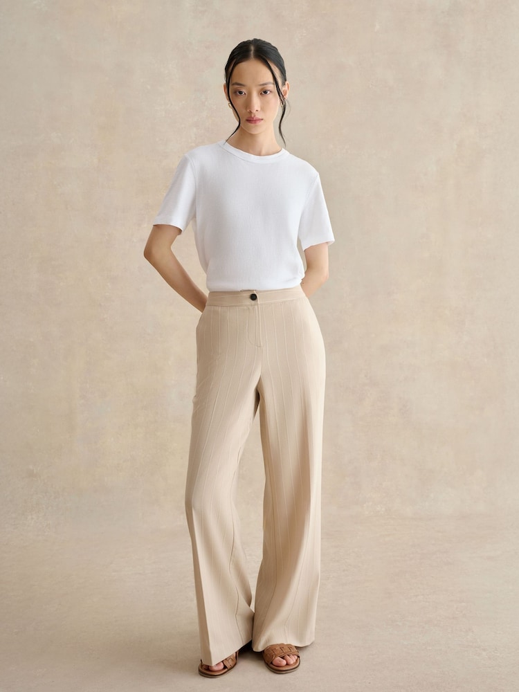 Hobbs Natural Hadley Trousers - Image 1 of 5