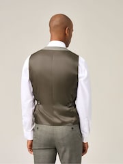 Skopes Green Devere Check Suit Waistcoat - Image 2 of 5