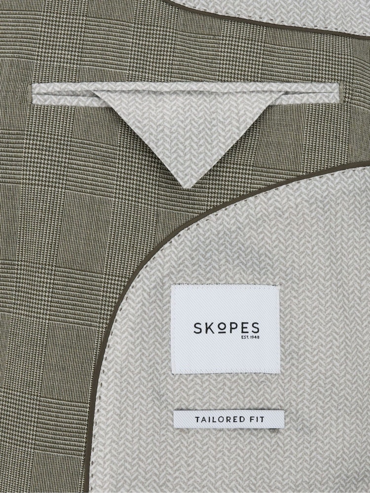 Skopes Devere Tailored Fit Check Suit Jacket - Εικόνα 9 από 9