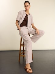 Baukjen Brown Clyde Linen Shirt - Image 4 of 5