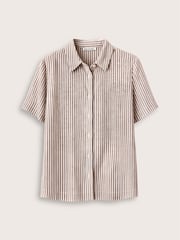 Baukjen Brown Clyde Linen Shirt - Image 5 of 5