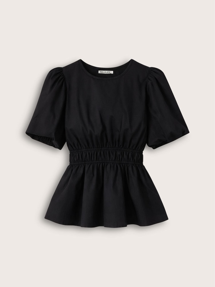 Baukjen Black Elise Cotton Top - Image 5 of 5