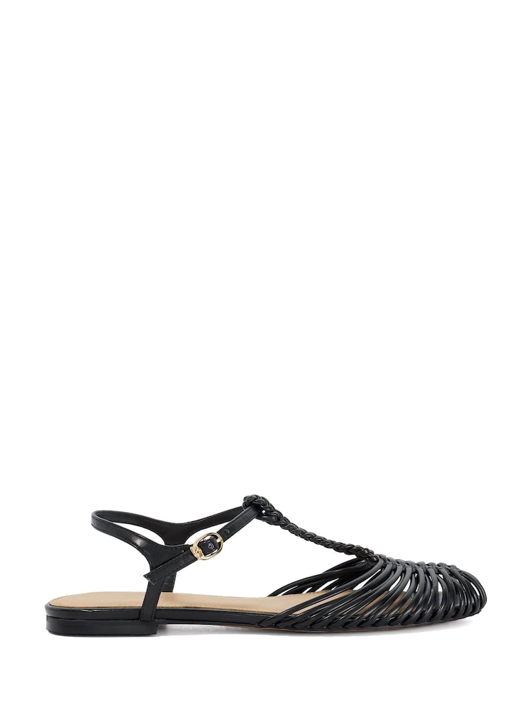 Dune London Black Harmoni Ballet Sandals - Image 2 of 6