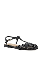 Dune London Black Harmoni Ballet Sandals - Image 3 of 6