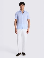 MOSS Sky Short Sleeve Linen Shirt - Image 2 of 4