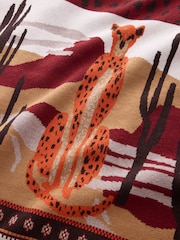 Multi Cheetah Cardigan Cover-Up - Image 3 of 3