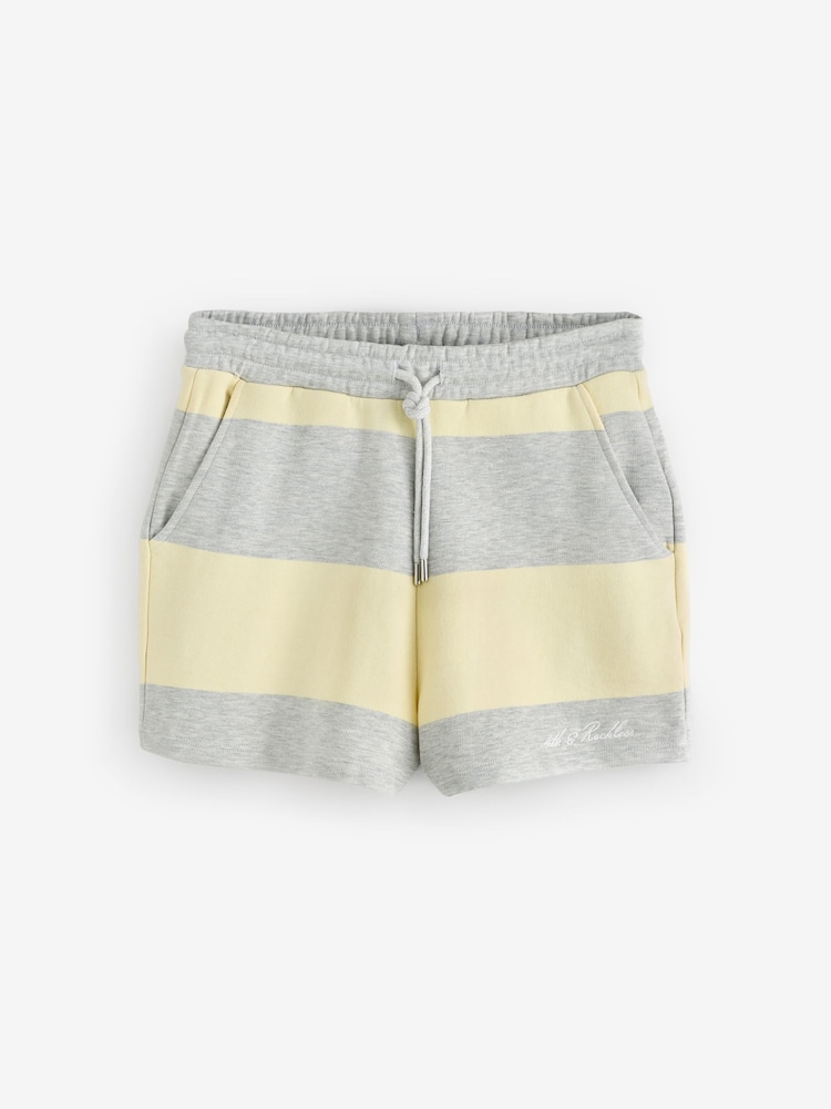 4th & Reckless Alba Striped Sweat Shorts - 画像 5 / 5