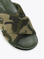 Kurt Geiger London Green Baron Pumped Slide Sandals - Image 4 of 4