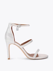 Kurt Geiger London Cream Park Lane Sandals - Image 1 of 4