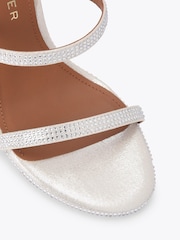 Kurt Geiger London Cream Park Lane Sandals - Image 4 of 4