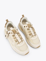 Kurt Geiger London Cream Runner Shoes - Image 2 of 4