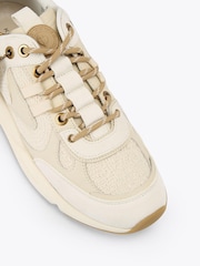 Kurt Geiger London Cream Runner Shoes - Image 4 of 4