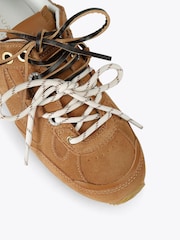 Kurt Geiger London Brown Slim Runner Pumps - Image 3 of 4