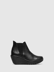 Fly London Black Yoss Boots - Image 1 of 3