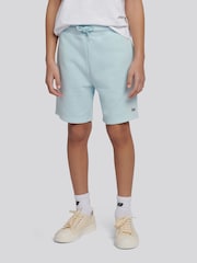 Omphalodes - Lee Loopback Fleece Badge Shorts - 圖片 1/9