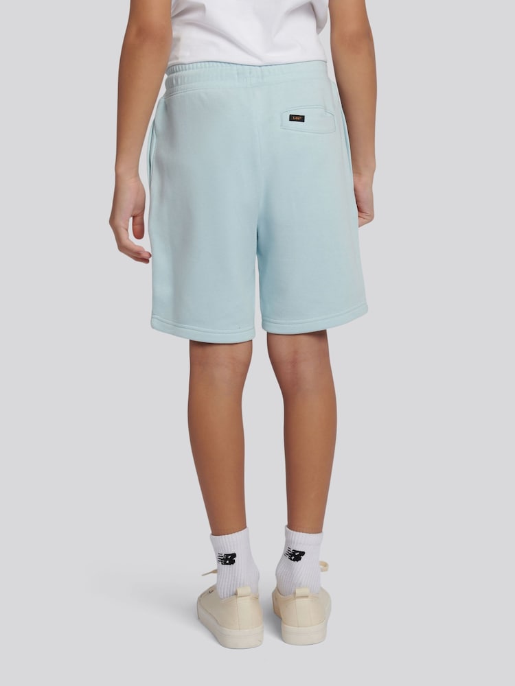 Omphalodes - Lee Loopback Fleece Badge Shorts - 圖片 2/9