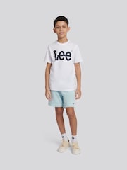 Omphalodes - Lee Loopback Fleece Badge Shorts - 圖片 3/9