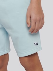 Omphalodes - Lee Loopback Fleece Badge Shorts - 圖片 5/9