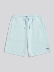 Omphalodes - Lee Loopback Fleece Badge Shorts - 圖片 6/9