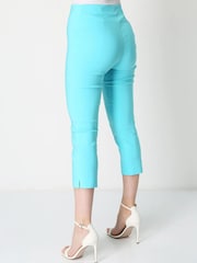 Himmelblau - Roman Cropped Hose mit Stretch - Bild 5 von 7