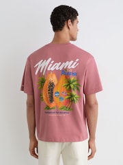McLaren Racing Miami Papaya-Print T-Shirt Unisex-Fit - Изображение 3 7