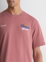 McLaren Racing Miami Papaya-Print T-Shirt Unisex-Fit - Изображение 4 7