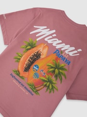 McLaren Racing Miami Papaya-Print T-Shirt Unisex-Fit - Изображение 6 7