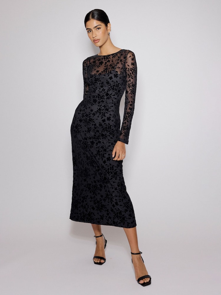 Nobodys Child Black Clarissa Dress - Image 1 of 5 Nobodys Child Black Clarissa Dress - Image 1 of 5
