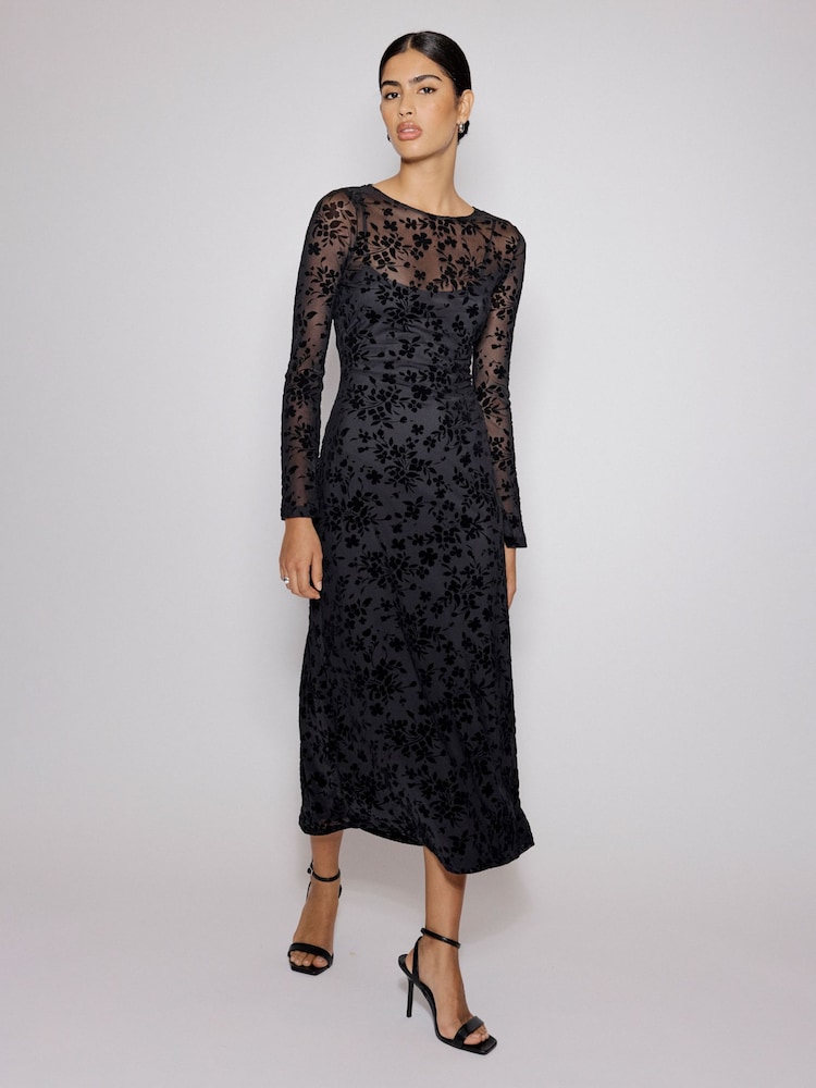 Nobodys Child Black Clarissa Dress - Image 5 of 5 Nobodys Child Black Clarissa Dress - Image 5 of 5