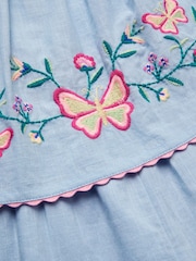 Monsoon Schmetterling Bestickter Culotte-Jumpsuit - Bild 2 von 2