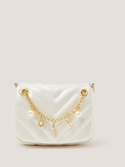Monsoon Cream Mermaid Charm Quilted Bag - Image 1 of 4
