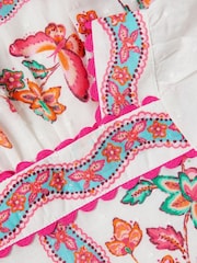 Monsoon Babykleid Jelena mit Schmetterlingsprint - Bild 2 von 2