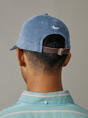 Aubin Blue Dearne Cord Cap - Image 2 of 5