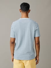 Aubin Humby Pique Striped T-Shirt - Image 2 of 5