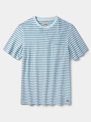 Aubin Humby Pique Striped T-Shirt - Image 5 of 5