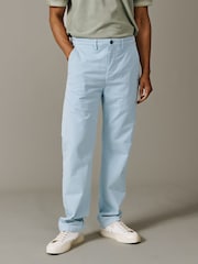 Aubin Blue Witham Stretch Chinos - Image 1 of 7
