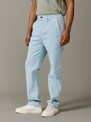 Aubin Blue Witham Stretch Chinos - Image 3 of 7