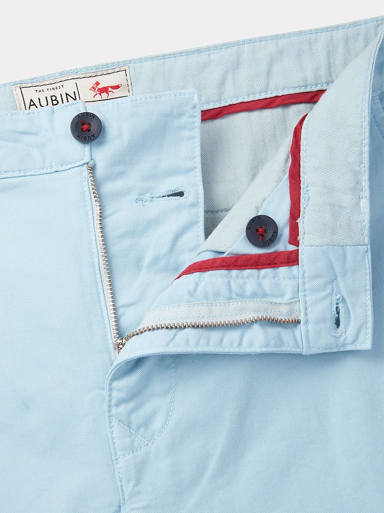 Aubin Blue Witham Stretch Chinos - Image 7 of 7