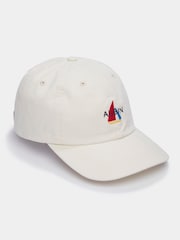 白色 - Aubin Hendwell Twill Icon Cap - 圖片 3/5