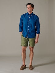Aubin Horkstow Lightweight Relaxed Oxford Shirt - Image 3 of 6